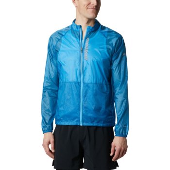 Pánské Bundy Columbia FKT Windbreaker Blankyt PJTQHU615